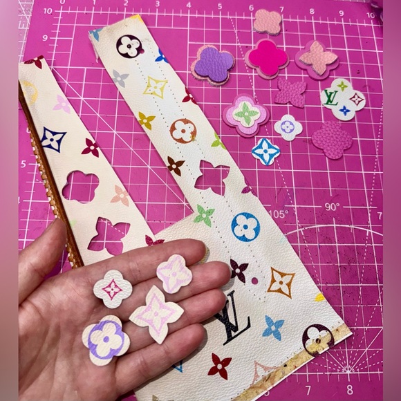 💗💖 Damier Azure zipper makeup cosmetic Pouch small wallet - Picture 13 of 17